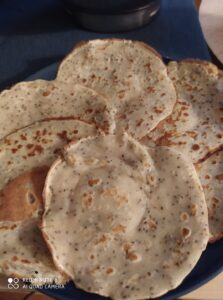 Lire la suite à propos de l’article Crêpes aux graines de chia