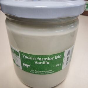 Yaourt vanille 400g