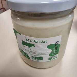 Riz au lait 400g
